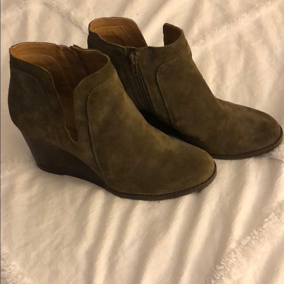🍀 Lucky Brand Yabba Wedge Bootie - Picture 2 of 8